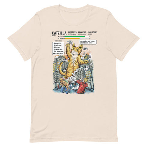 Catzilla Video Game Premium T-Shirt